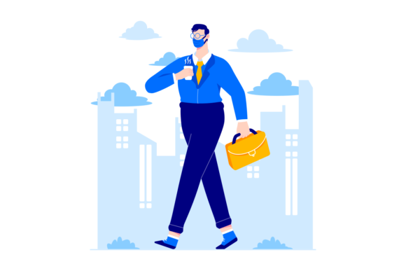 Back to Work Vector Illustration: A Versatile Tool for Modern Design Needs