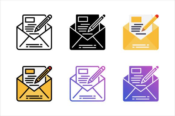 Compose Mail Icon: Versatile and Easy to Customize