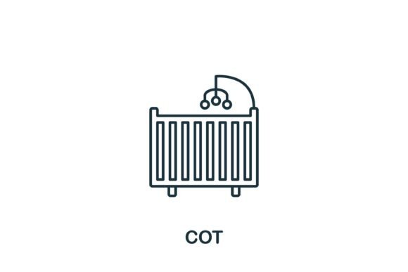 Enhance Your Design with the Versatile Cot Icon