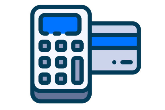 Enhance Your Projects with Credit Card Icon Filled Line