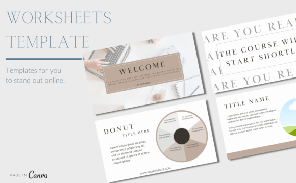 Transform Your Webinars and Courses with 70 Page Canva Webinar Slides