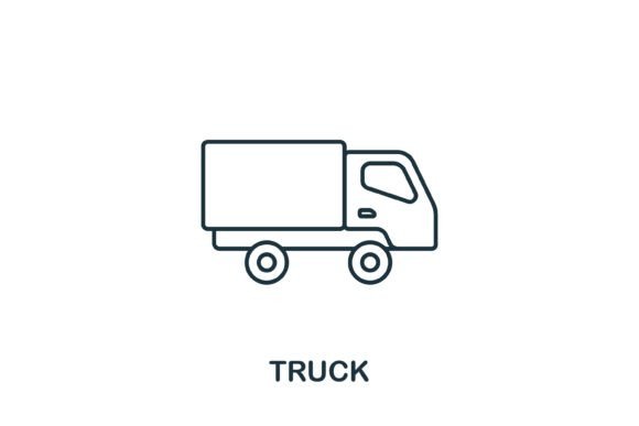 Truck Icon: A Versatile Symbol for Your Design Needs