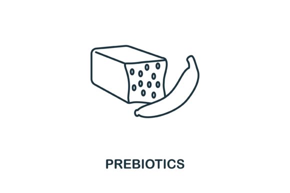 Unlocking the Power of Prebiotics Icon for Modern Design and Communication
